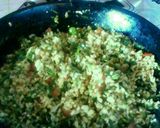 صورة لخطوة 2 من وصفة ورق عنب بالبرغل والرز