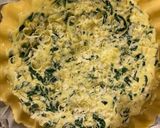 Une image de l'étape 4 de Quiche ricotta épinards.