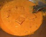 A picture of step 8 of Tomato Paneer.