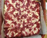 A picture of step 10 of Raspberry Cheesecake Brownies.