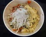 A picture of step 2 of 20 mins Vegetable Pancake.