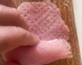 Sajttal töltött karaj recept fázis 1 fotója