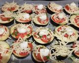 Padlizsán ágyon mozzarella recept fázis 2 fotója