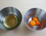 萬聖節南瓜戚風蛋糕的食譜步驟2照片