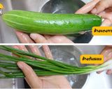 รูปขั้นตอนการทำที่ 1 ของ กิมจิแตงกวา สูตรคีโต
