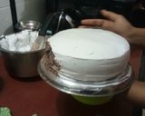 A picture of step 8 of Eggless Choco Forest Cake.