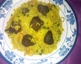 A picture of step 4 of Simple fried rice.