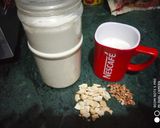 A picture of step 1 of Fresh Coconut Pak.