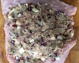 A picture of step 7 of Apple & Cranberry Stuffing.