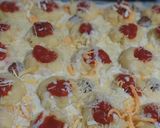 Foto del paso 5 de la receta: Bolas de patata rellenas de albóndigas con crema bechamel