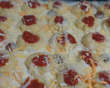 Foto del paso 5 de la receta: Bolas de patata rellenas de albóndigas con crema bechamel