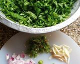 મેથી પાલક ની ભાજી નું શાક (Methi Palak Bhaji Shak Recipe In Gujarati) રેસીપી સ્ટેપ1ફોટો