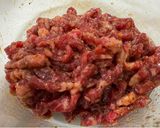 洋葱. 胡萝卜. 土豆. 牛肉丝的食譜步驟1照片