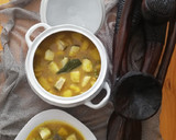 Foto del paso 7 de la receta: Bacalao con papas en amarillo