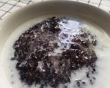 Foto langkah ke 3 dari resep Bubur Ketan Hitam Kuah Fiber Creme.