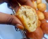 A picture of step 2 of Puff puff.