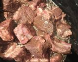 A picture of step 4 of Goat and Onions.
