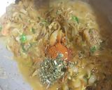 A picture of step 7 of Karela Pyaz.