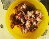 A picture of step 2 of Rajma/kidney bean masala.