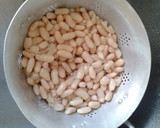 Foto del paso 1 de la receta: Judías blancas con bacalao y gambas