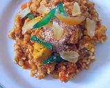 Foto del paso 7 de la receta Kabsa con arena de frutos secos y frutas escarchadas