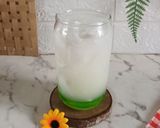 Foto langkah ke 3 dari resep 449. Es Kelapa Syrup Melon.