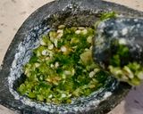 A picture of step 1 of Maharashtrian Lunch Thali of Bhakri, Vangyache Bharit, Phodniche Varan, Gul aani Tup.