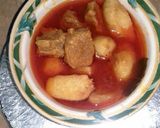 A picture of step 11 of Arvi Gosht.