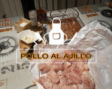 Foto del paso 1 de la receta: Pollo crujiente al ajillo