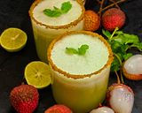 A picture of step 8 of Lychee Squash (Lychee Juice).