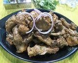 A picture of step 9 of Dry dhi chicken.