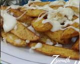 A picture of step 4 of Cheesy Potato Wedges.