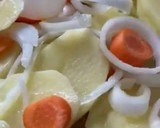 Foto del paso 1 de la receta: Lubina al horno con verduras 🥕🧅