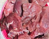 Foto langkah ke 1 dari resep Dendeng balado.