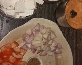 A picture of step 3 of Kadhai paneer.