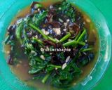 Foto langkah ke 4 dari resep Kailan Cah Jamur.