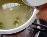 A picture of step 2 of Sweet corn soup.