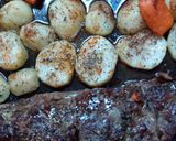 Foto del paso 6 de la receta: Pulpon asado al horno con papas y boniatos