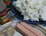 Foto langkah ke 1 dari resep Nasi Goreng (Sosis+Bakso) Sat Set.