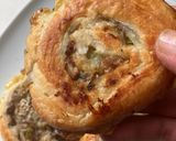 Foto del paso 11 de la receta Rollos de hojaldre, rellenos de verduras de temporada y jamón ibérico