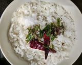 A picture of step 4 of Thick curd rice.