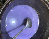 Hình bước làm 5 của món Bánh Mousse khoai môn