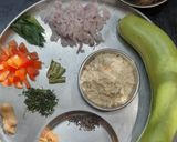 दुधी चा कोरडा (dudhi cha korda recipe in marathi) रेसिपी स्टेप 1 फोटो 