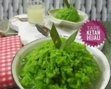 Foto langkah ke 10 dari resep 592. Tape Ketan Hijau.