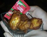 A picture of step 6 of Crispy fish with rice powder.
