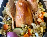 Une image de l'étape 3 de Poulet au vert.