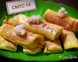 A picture of step 4 of Plantain stuffed creeps / madakku appam.