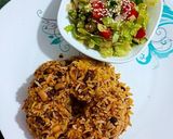 عکس مرحله 3 از دستور لوبیاپلو با گوشت چرخکرده و قارچ رژیمی 🍚