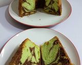 Foto langkah ke 11 dari resep Chiffon pandan coklat.