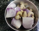 A picture of step 2 of Mushroom masala.